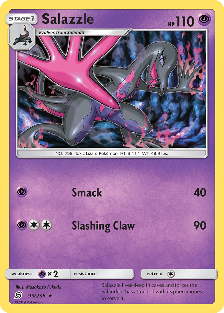 Salazzle (99/236) [Sun & Moon: Unified Minds] | Rock City Comics