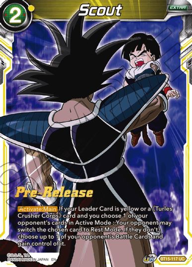 Scout (BT15-117) [Saiyan Showdown Prerelease Promos] | Rock City Comics