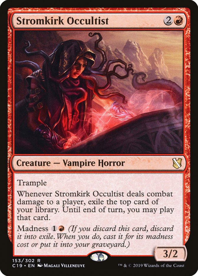 Stromkirk Occultist [Commander 2019] | Rock City Comics