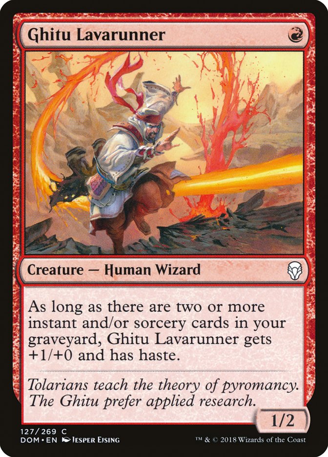 Ghitu Lavarunner [Dominaria] | Rock City Comics