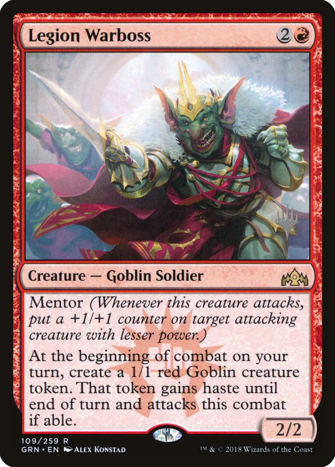 Legion Warboss (Promo Pack) [Guilds of Ravnica Promos] | Rock City Comics