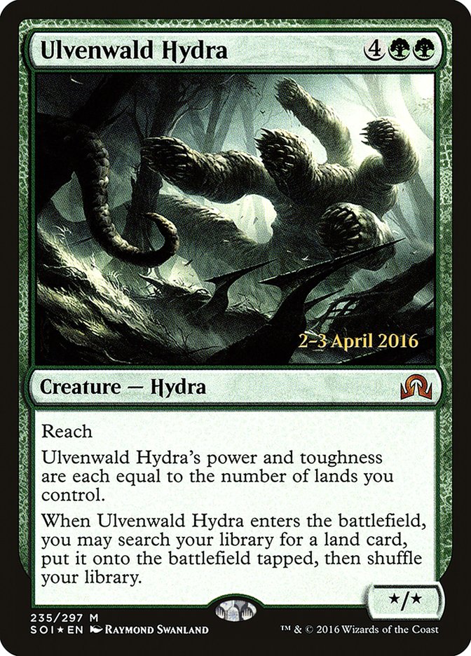 Ulvenwald Hydra [Shadows over Innistrad Prerelease Promos] | Rock City Comics