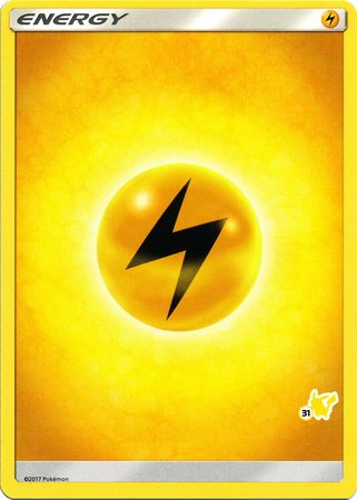 Lightning Energy (Pikachu Stamp #31) [Battle Academy 2020] | Rock City Comics