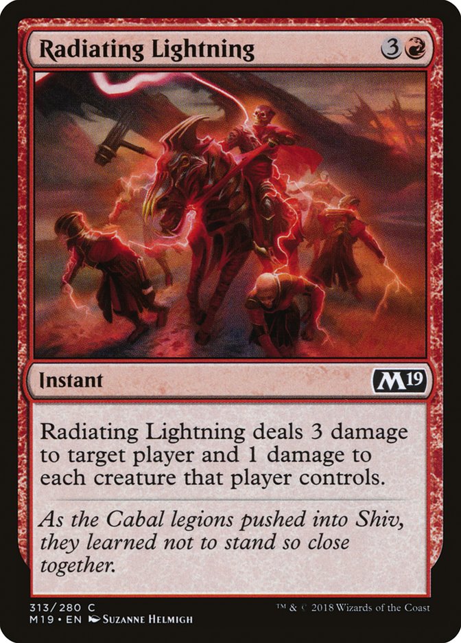 Radiating Lightning [Core Set 2019] | Rock City Comics