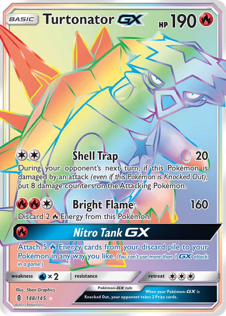 Turtonator GX (148/145) [Sun & Moon: Guardians Rising] | Rock City Comics