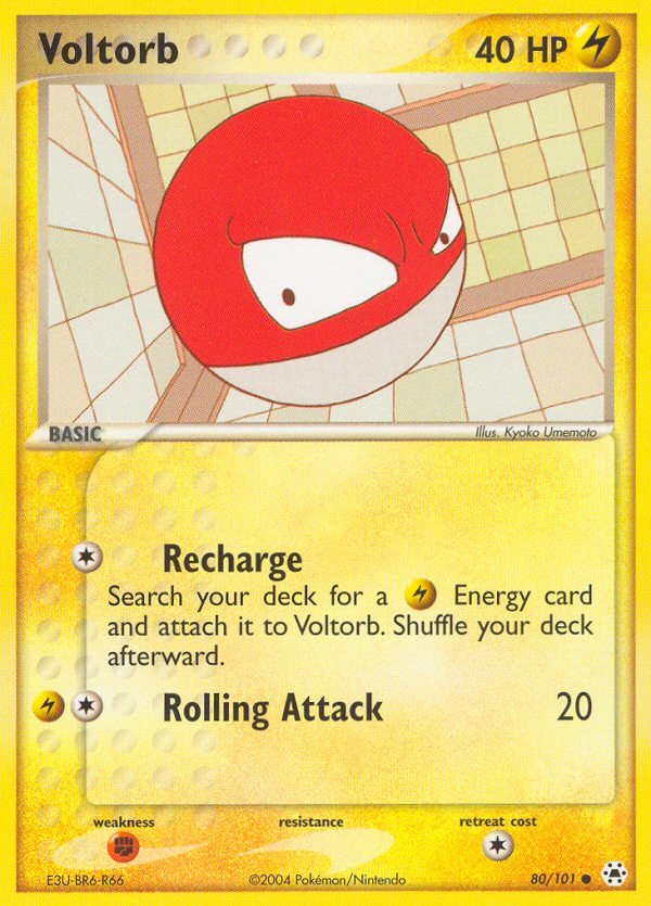 Voltorb (80/101) [EX: Hidden Legends] | Rock City Comics