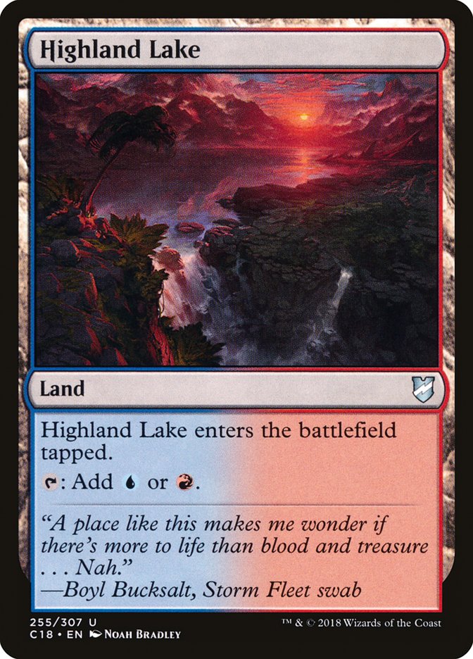 Highland Lake [Commander 2018] | Rock City Comics