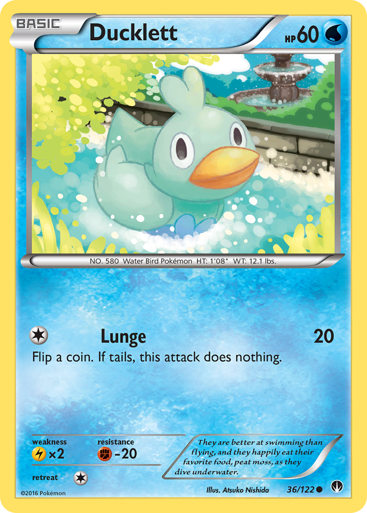 Ducklett (36/122) [XY: BREAKpoint] | Rock City Comics