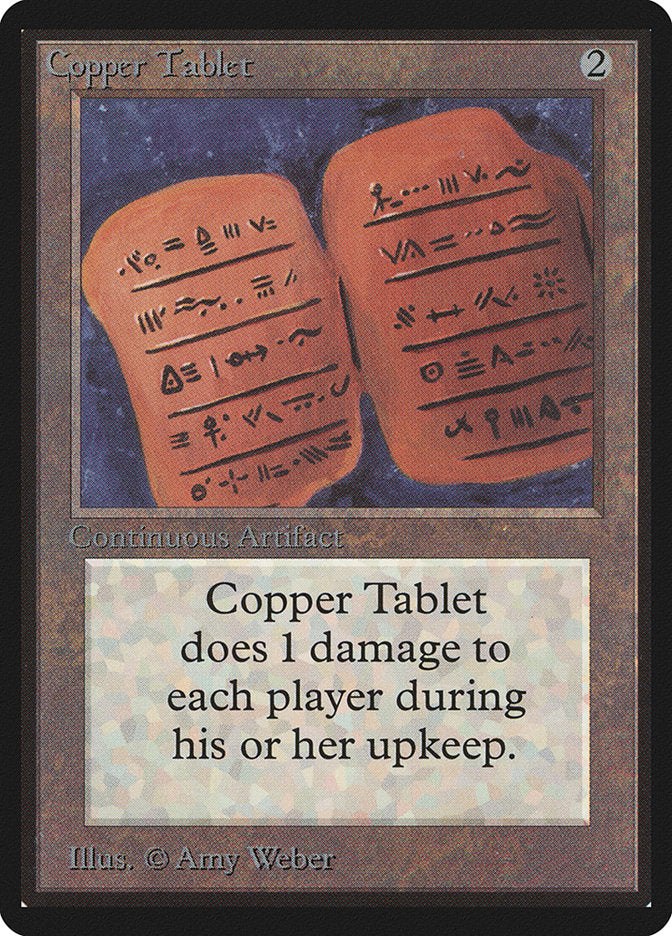 Copper Tablet [Limited Edition Beta] | Rock City Comics