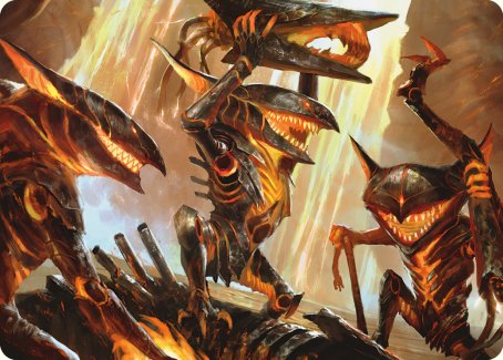 Gleeful Demolition Art Card [Phyrexia: All Will Be One Art Series] | Rock City Comics