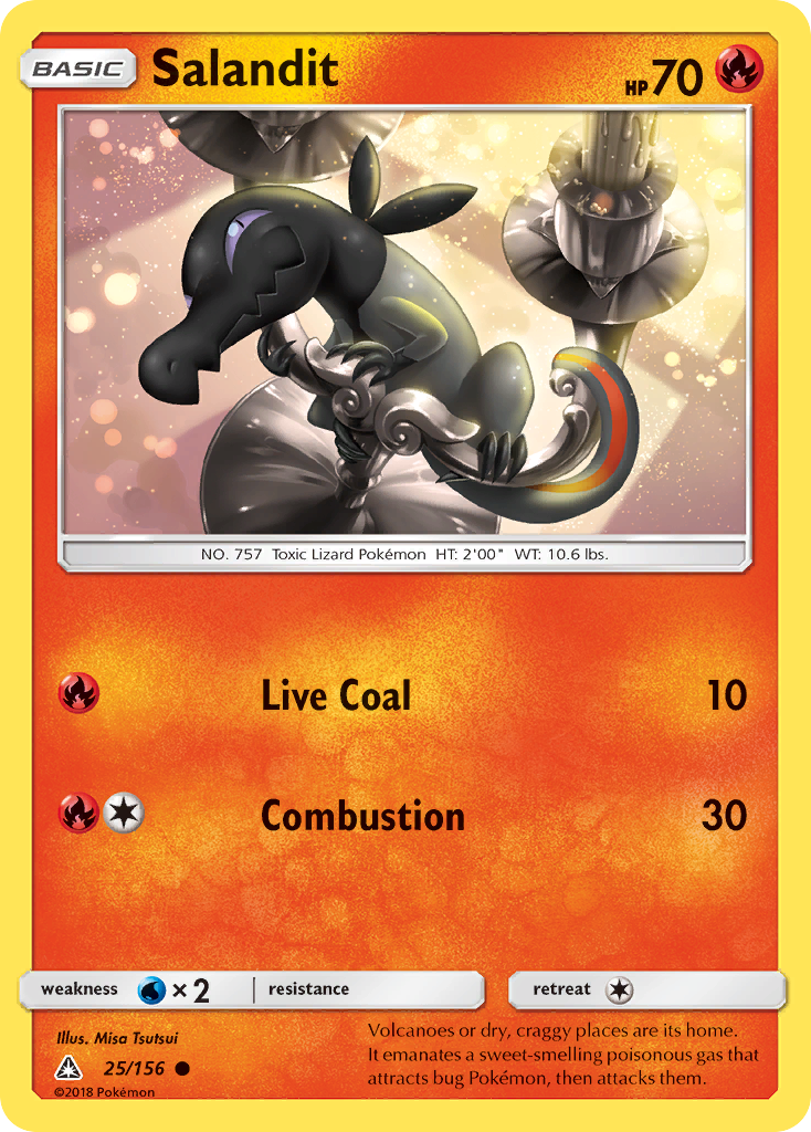 Salandit (25/156) [Sun & Moon: Ultra Prism] | Rock City Comics