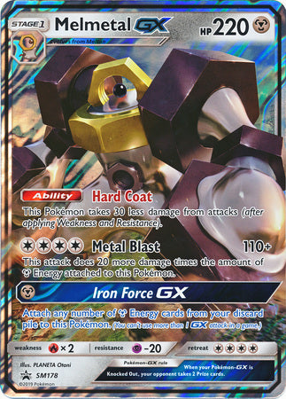 Melmetal GX (SM178) (Jumbo Card) [Sun & Moon: Black Star Promos] | Rock City Comics