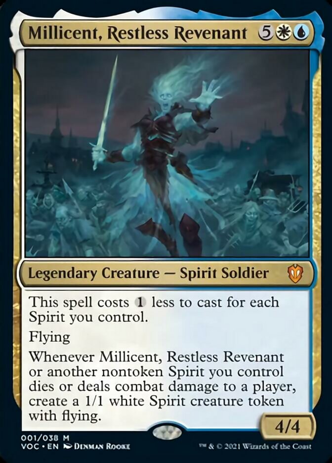 Millicent, Restless Revenant (Display Commander) [Innistrad: Crimson Vow Commander] | Rock City Comics