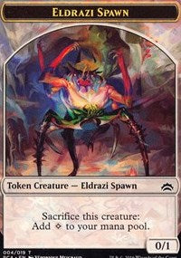 Eldrazi Spawn (004) // Eldrazi Double-sided Token [Planechase Anthology Tokens] | Rock City Comics