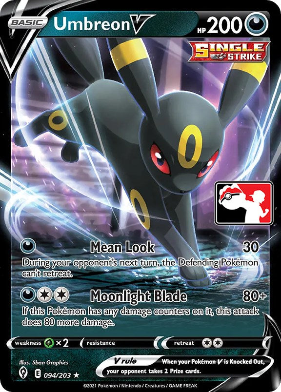 Umbreon V (094/203) [Prize Pack Series One] | Rock City Comics