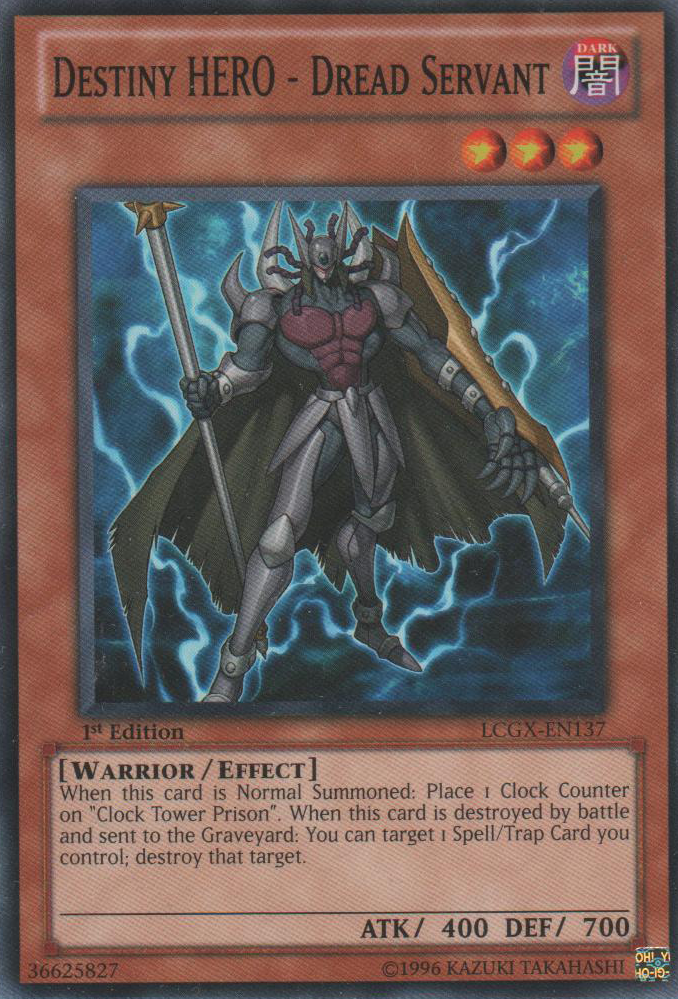 Destiny HERO - Dread Servant [LCGX-EN137] Common | Rock City Comics