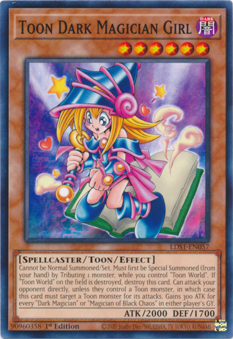 Toon Dark Magician Girl [LDS1-EN057] Common | Rock City Comics