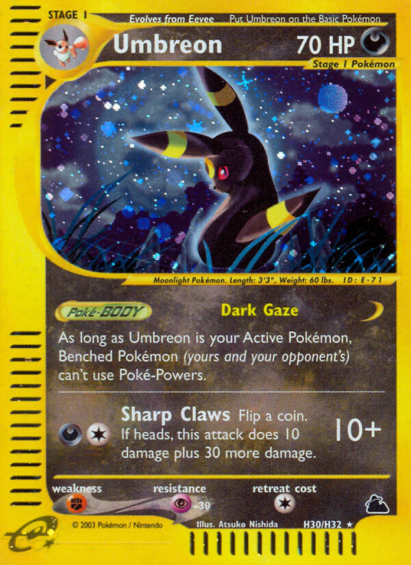 Umbreon (H30/H32) [Skyridge] | Rock City Comics