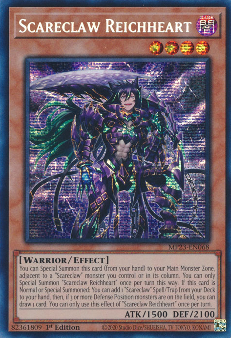 Scareclaw Reichheart [MP23-EN068] Prismatic Secret Rare | Rock City Comics