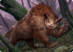 Owlbear Art Card [Dungeons & Dragons: Adventures in the Forgotten Realms Art Series] | Rock City Comics