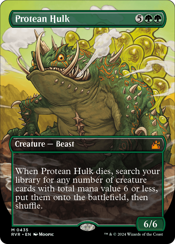 Protean Hulk (Anime Borderless) [Ravnica Remastered] | Rock City Comics