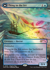 Thing in the Ice // Awoken Horror (Borderless Alternate Art) [Regional Championship Qualifiers 2023] | Rock City Comics