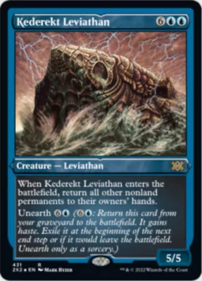 Kederekt Leviathan (Foil Etched) [Double Masters 2022] | Rock City Comics