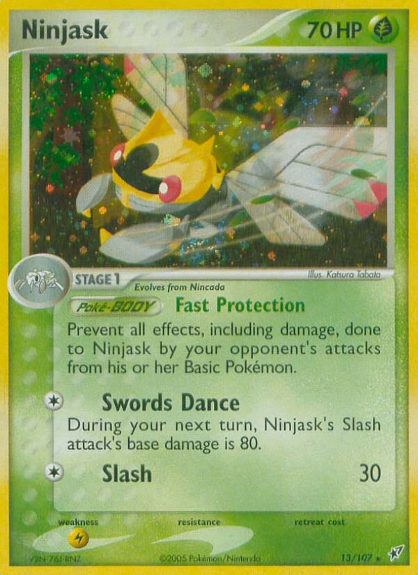 Ninjask (13/107) [EX: Deoxys] | Rock City Comics