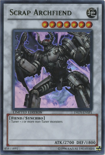 Scrap Archfiend [DREV-ENSP1] Ultra Rare | Rock City Comics