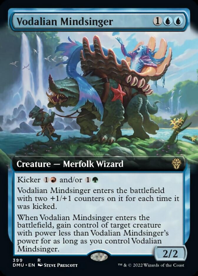 Vodalian Mindsinger (Extended Art) [Dominaria United] | Rock City Comics