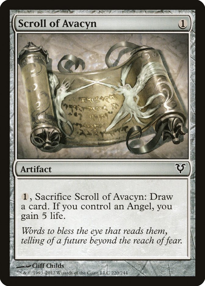 Scroll of Avacyn [Avacyn Restored] | Rock City Comics