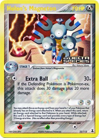 Holon's Magneton (22/113) (Stamped) [EX: Delta Species] | Rock City Comics