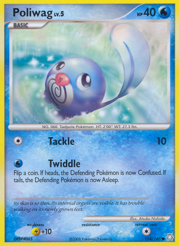 Poliwag (114/146) [Diamond & Pearl: Legends Awakened] | Rock City Comics