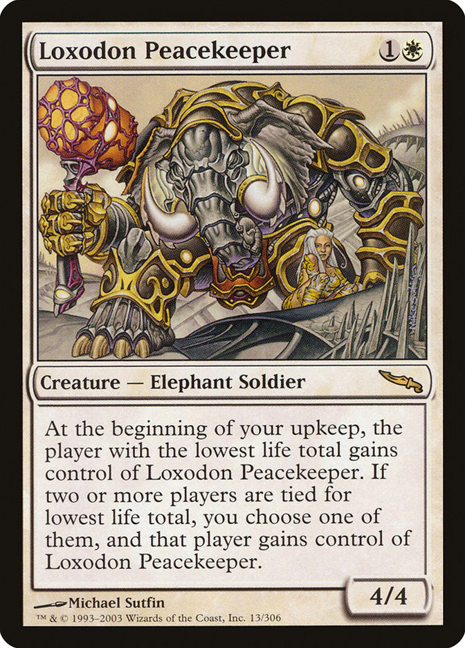 Loxodon Peacekeeper [Mirrodin] | Rock City Comics