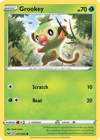 Grookey (011/202) (Premium Collection) [Sword & Shield: Base Set] | Rock City Comics