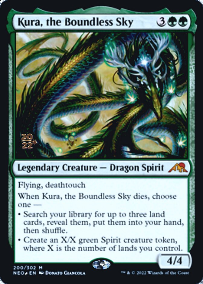 Kura, the Boundless Sky [Kamigawa: Neon Dynasty Prerelease Promos] | Rock City Comics