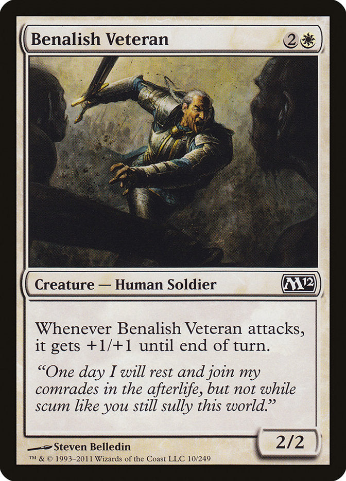 Benalish Veteran [Magic 2012] | Rock City Comics