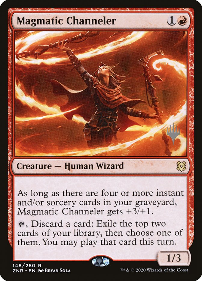 Magmatic Channeler (Promo Pack) [Zendikar Rising Promos] | Rock City Comics