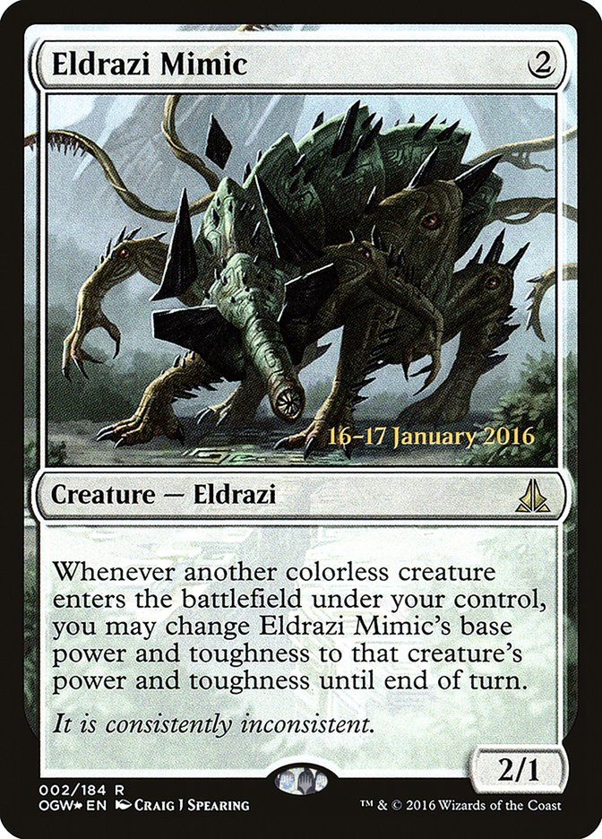 Eldrazi Mimic [Oath of the Gatewatch Prerelease Promos] | Rock City Comics