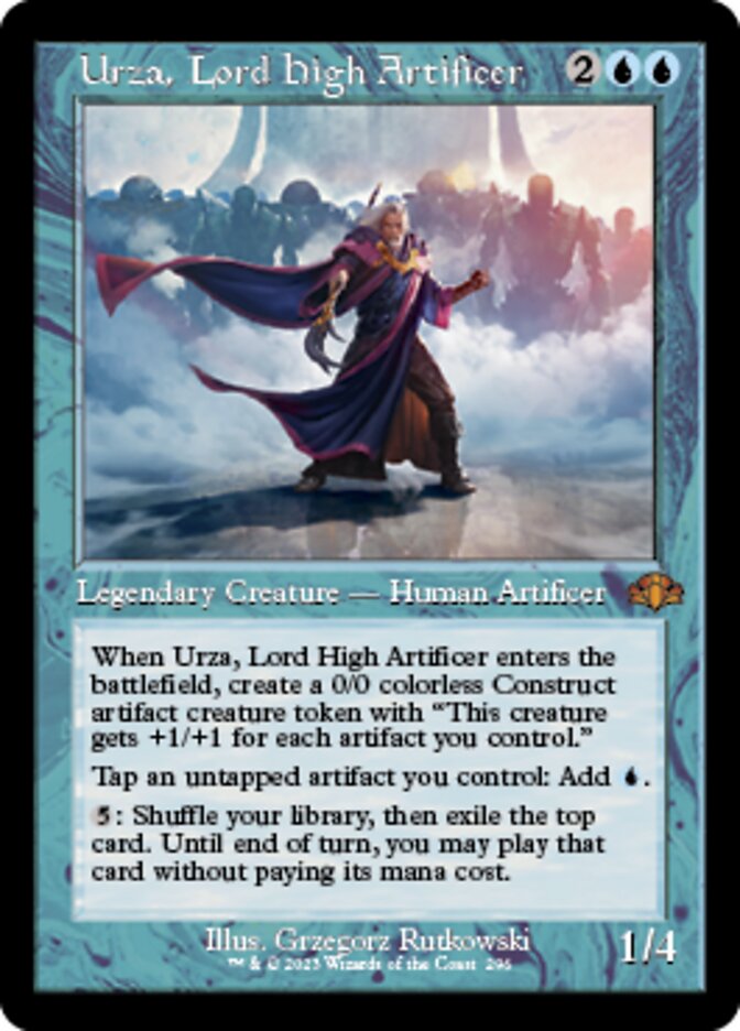 Urza, Lord High Artificer (Retro) [Dominaria Remastered] | Rock City Comics