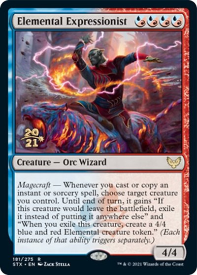 Elemental Expressionist [Strixhaven: School of Mages Prerelease Promos] | Rock City Comics