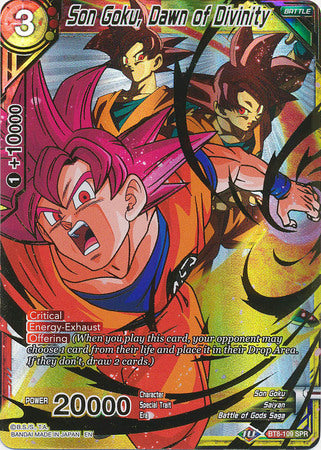 Son Goku, Dawn of Divinity (SPR) [BT8-109] | Rock City Comics