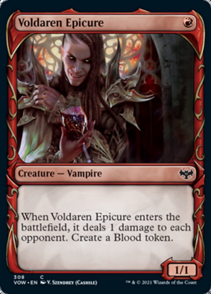 Voldaren Epicure (Showcase Fang Frame) [Innistrad: Crimson Vow] | Rock City Comics