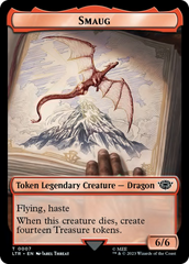 Food (10) // Smaug Double-Sided Token [The Lord of the Rings: Tales of Middle-Earth Tokens] | Rock City Comics