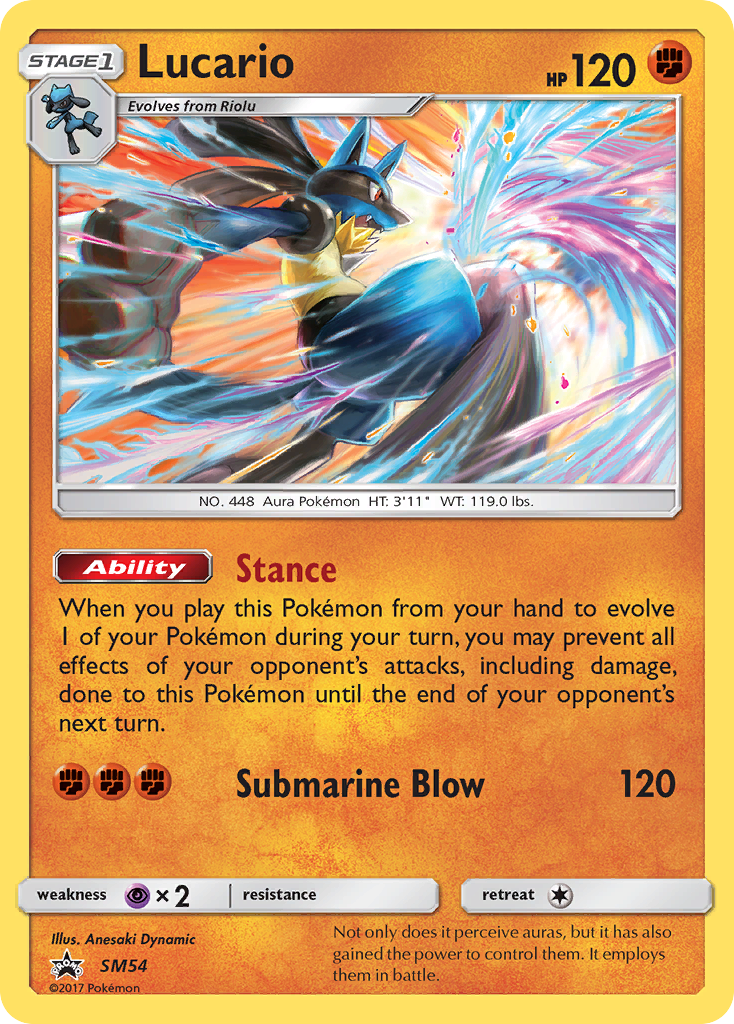 Lucario (SM54) [Sun & Moon: Black Star Promos] | Rock City Comics