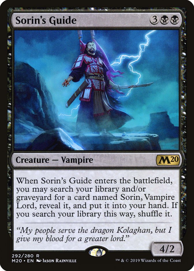 Sorin's Guide [Core Set 2020] | Rock City Comics