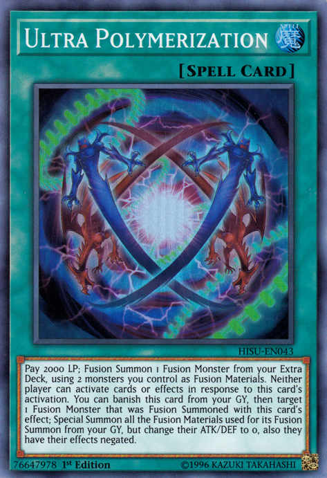 Ultra Polymerization [HISU-EN043] Super Rare | Rock City Comics