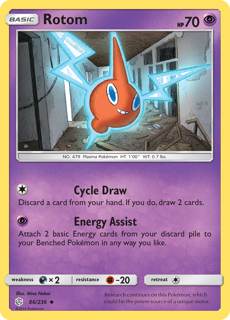 Rotom (86/236) [Sun & Moon: Cosmic Eclipse] | Rock City Comics