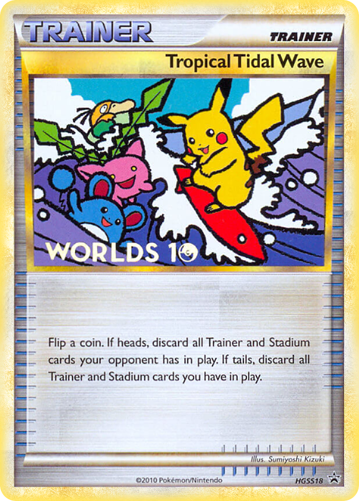 Tropical Tidal Wave (HGSS18) [HeartGold & SoulSilver: Black Star Promos] | Rock City Comics