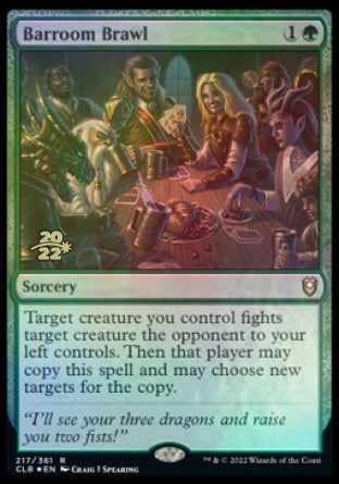 Barroom Brawl [Commander Legends: Battle for Baldur's Gate Prerelease Promos] | Rock City Comics